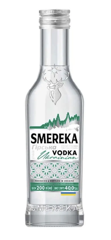Горілка Smereka Гірська 40% 0.2 л